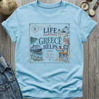Greece Helps T-Shirt