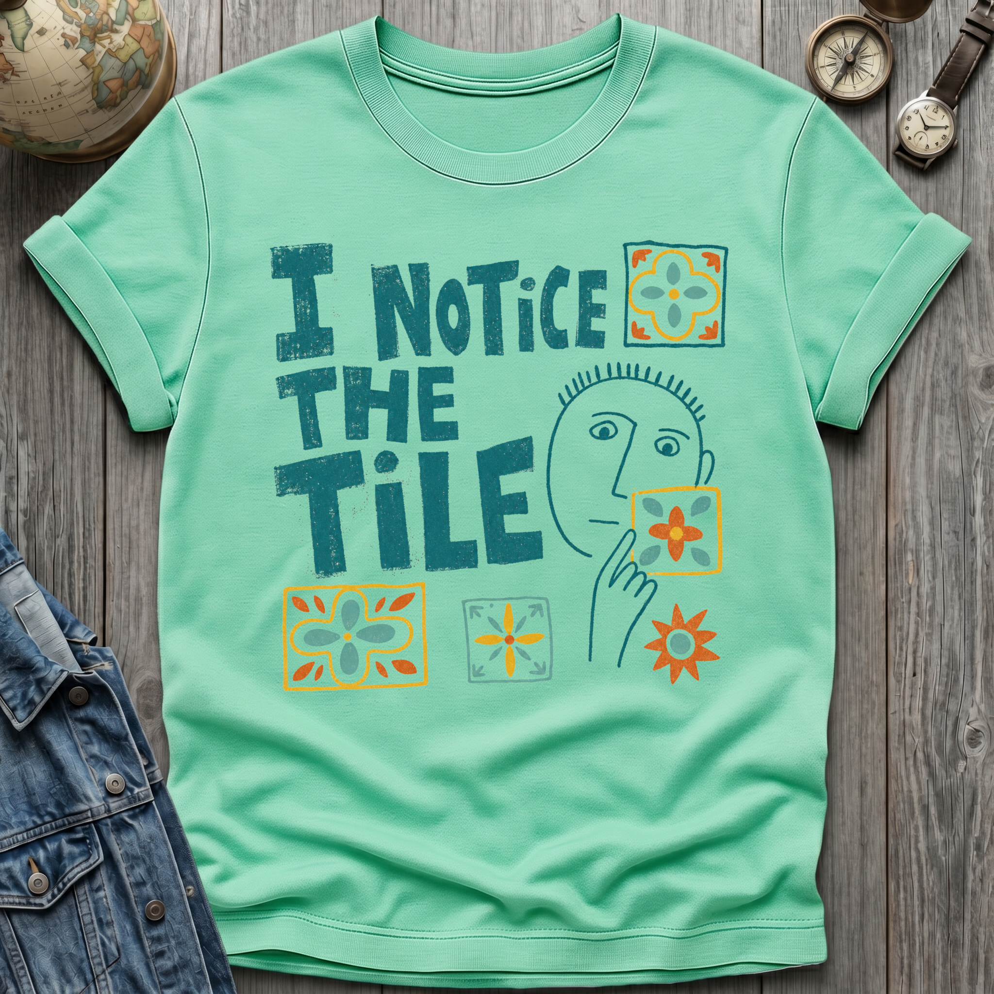 Notice Tile T-Shirt