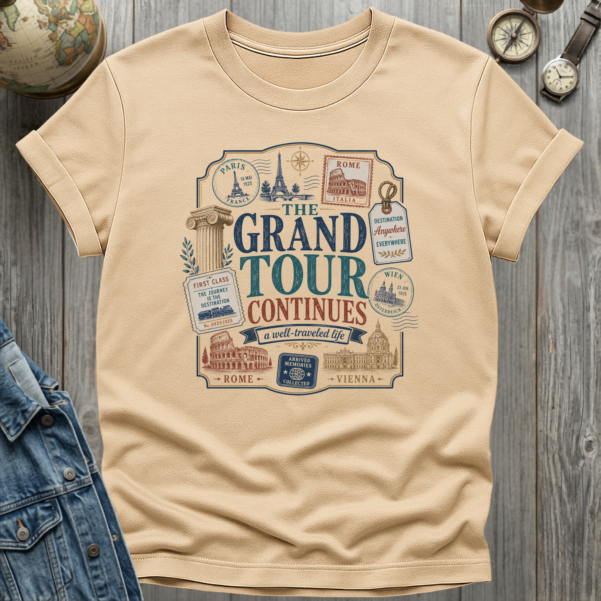 Grand Tour Europe T-Shirt