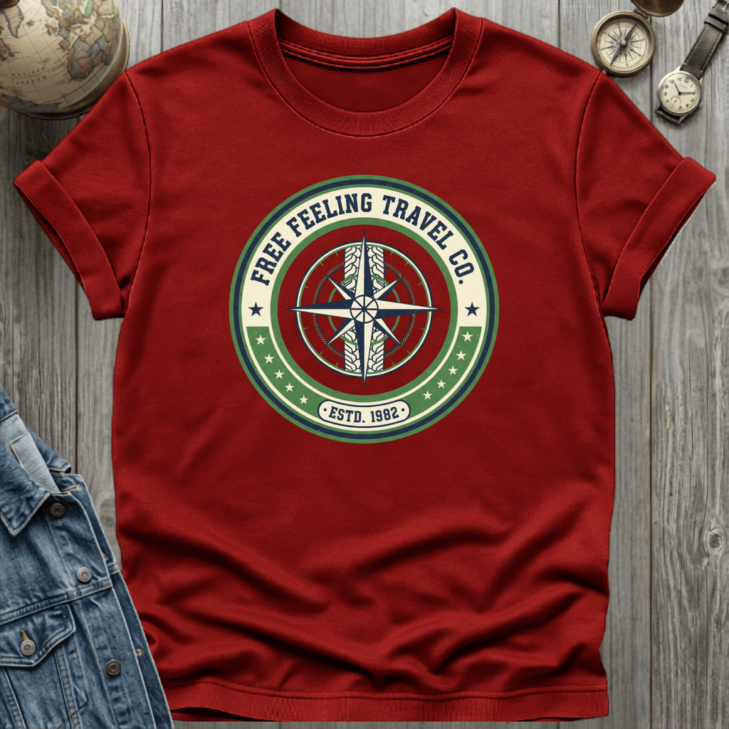 Free Feeling Travel Co T-Shirt