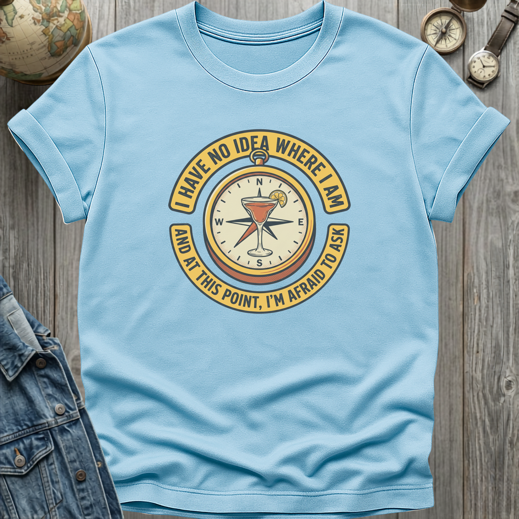 No Idea Where T-Shirt