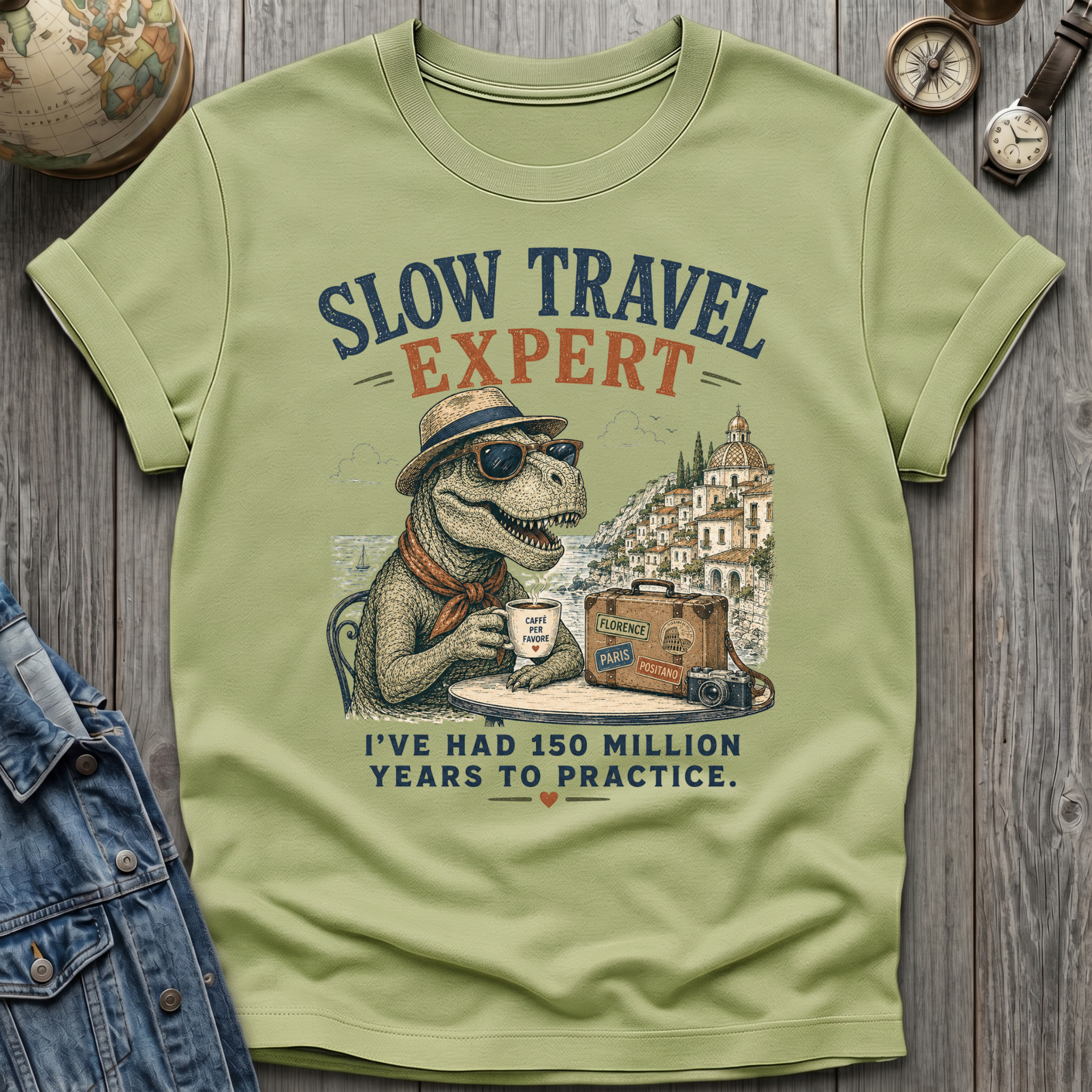 Dino Slow Travel T-Shirt