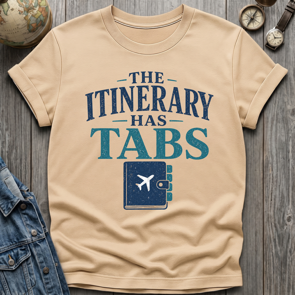 Itinerary Tabs T-Shirt