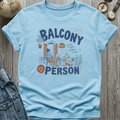 Balcony Person T-Shirt
