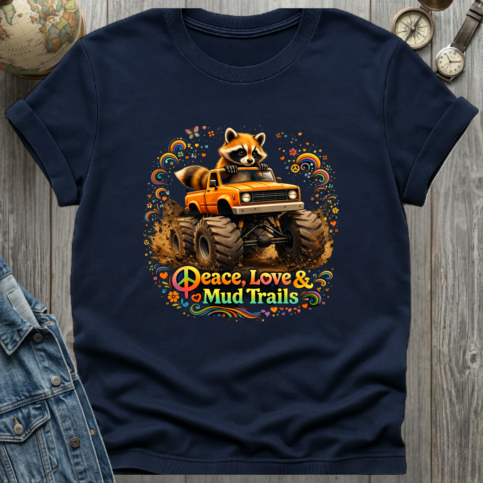 Peace Love Mud T-Shirt