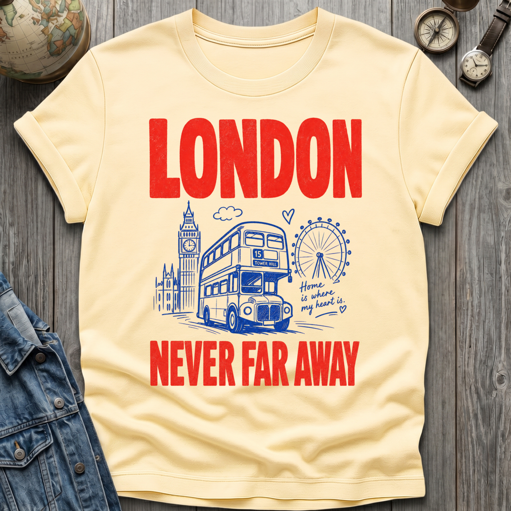 London Never Far T=Shirt