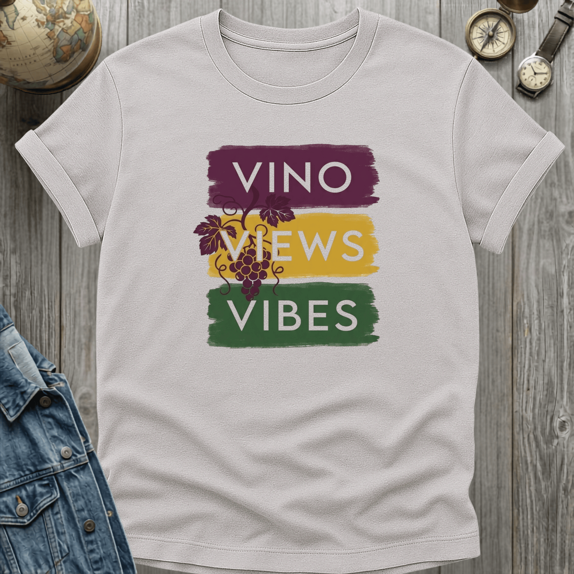 Vino Views Vibes T-Shirt