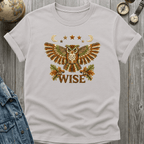 Rustic Owl Faux Latch Hook T-Shirt