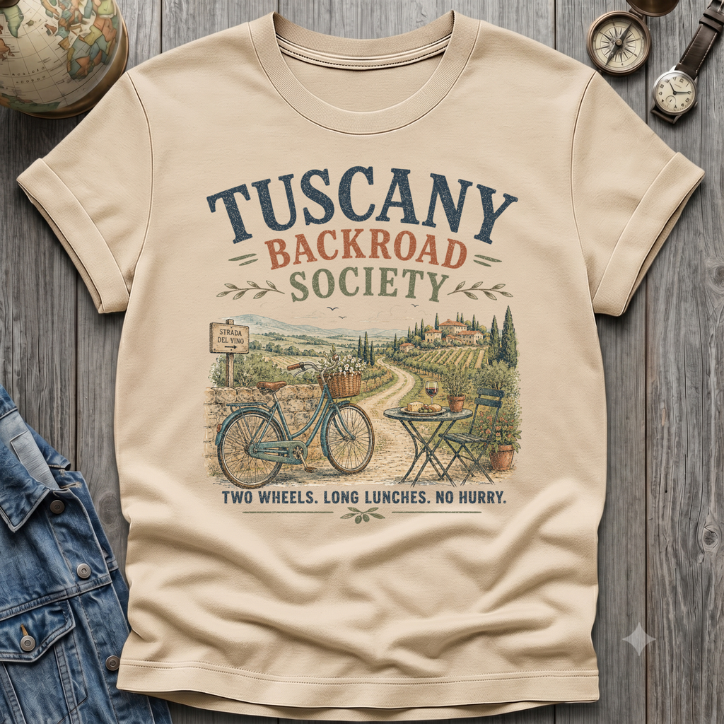 Tuscany Backroad T-Shirt