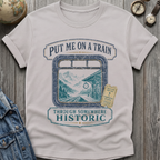 On A Train T-Shirt