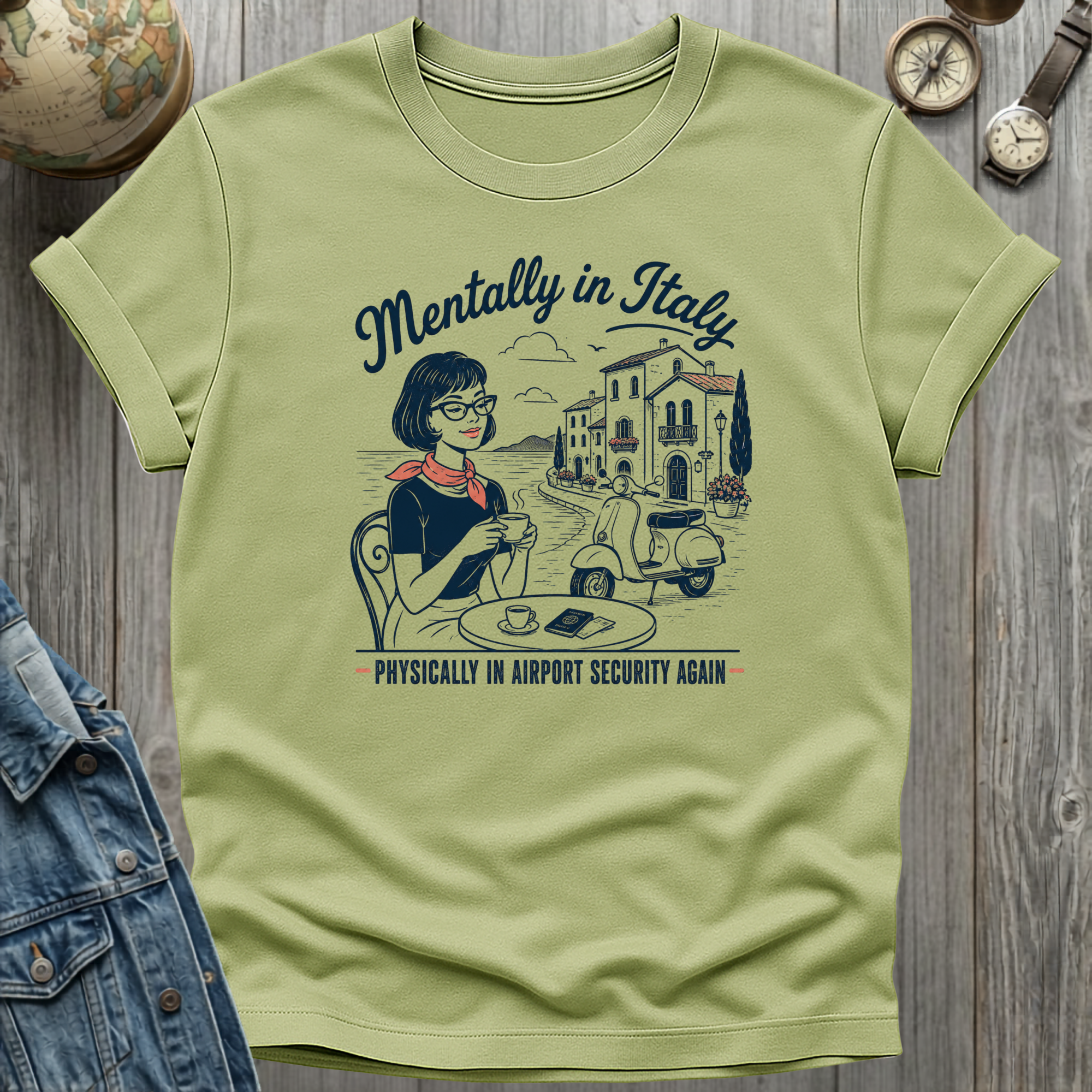 Mentally Italy T-Shirt