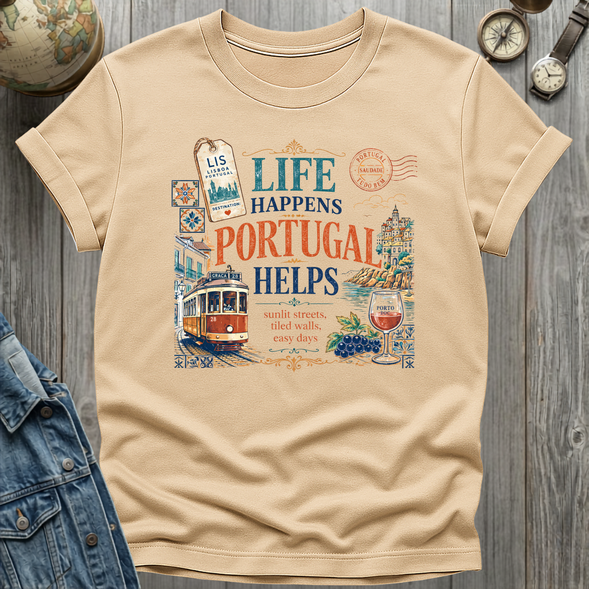 Portugal Helps T-Shirt