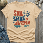 Sail Smile Repeat T-Shirt
