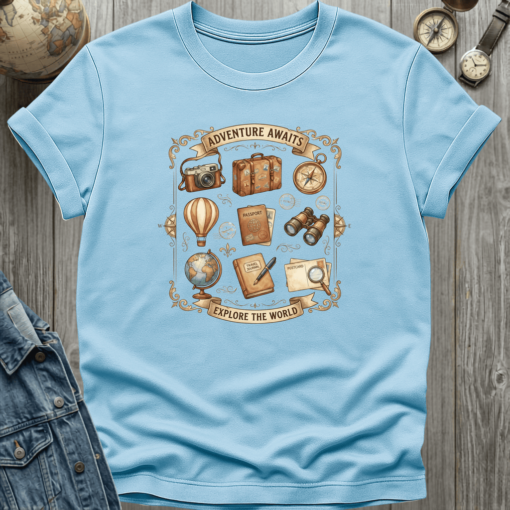 Old World Charm Travel T-shirt