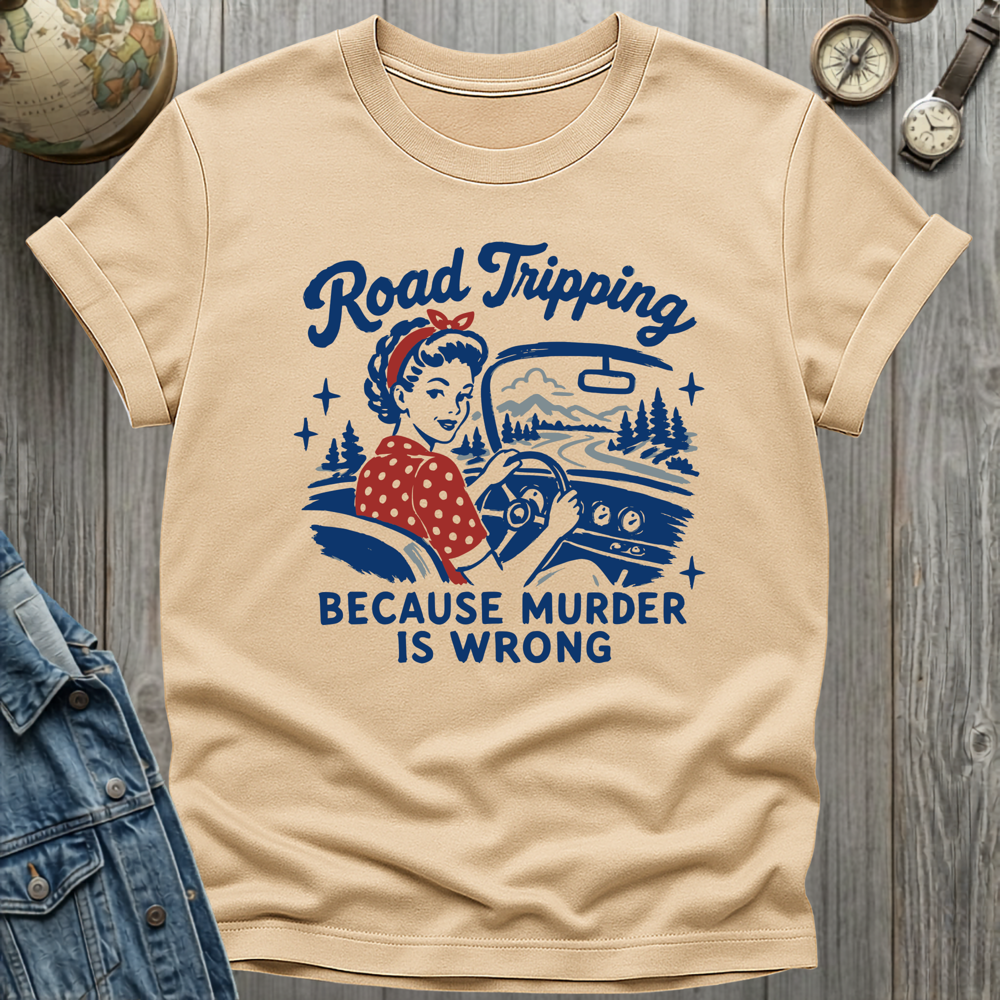 Road Trip Murder T-Shirt