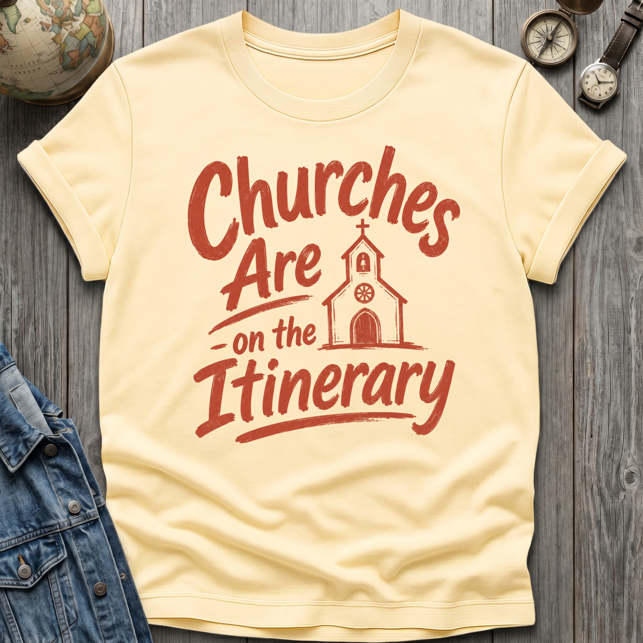 Church Itinerary T-Shirt