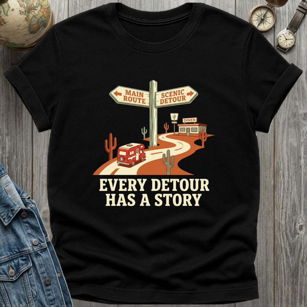 Every Detour has a Story T-Shirt