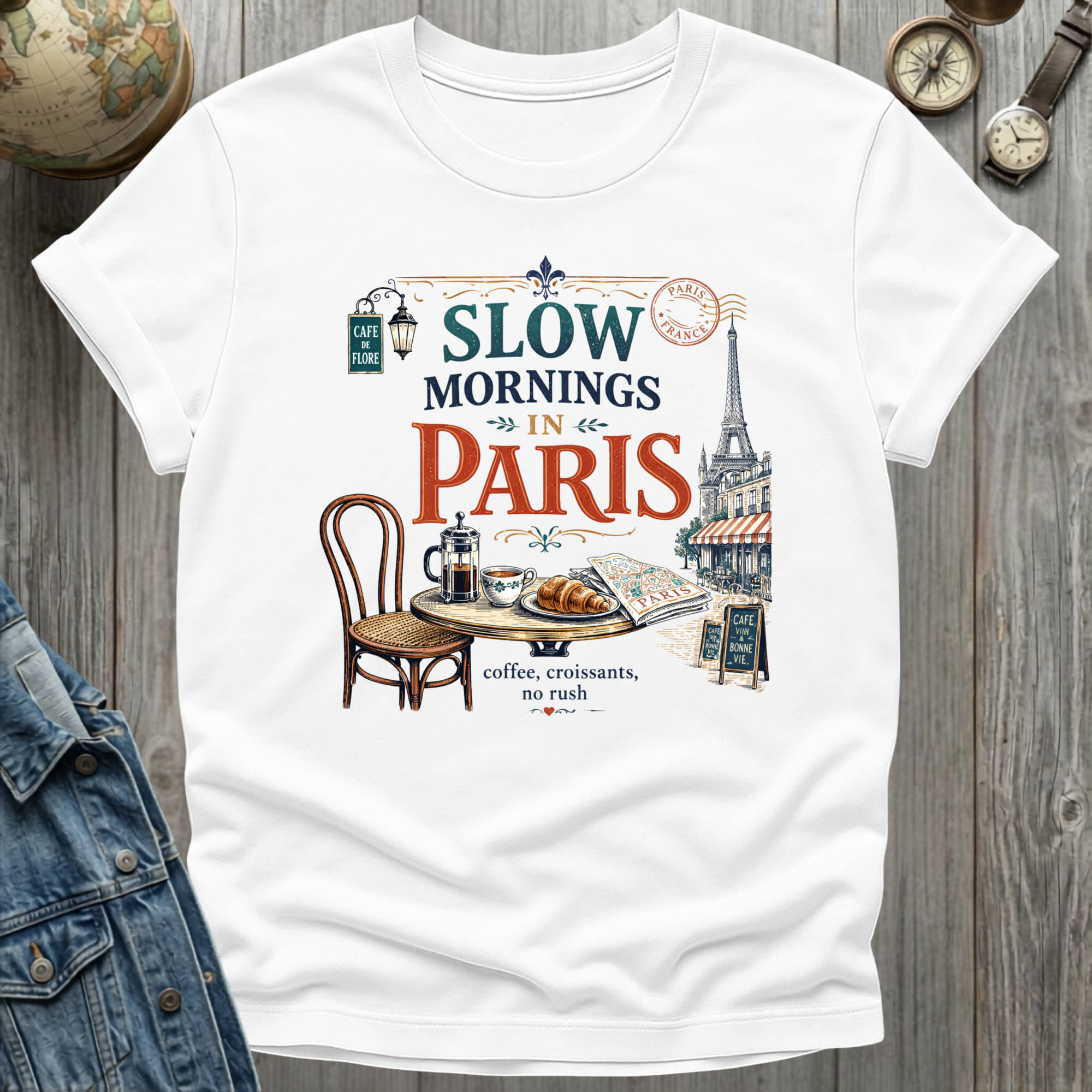 Paris Mornings T-Shirt