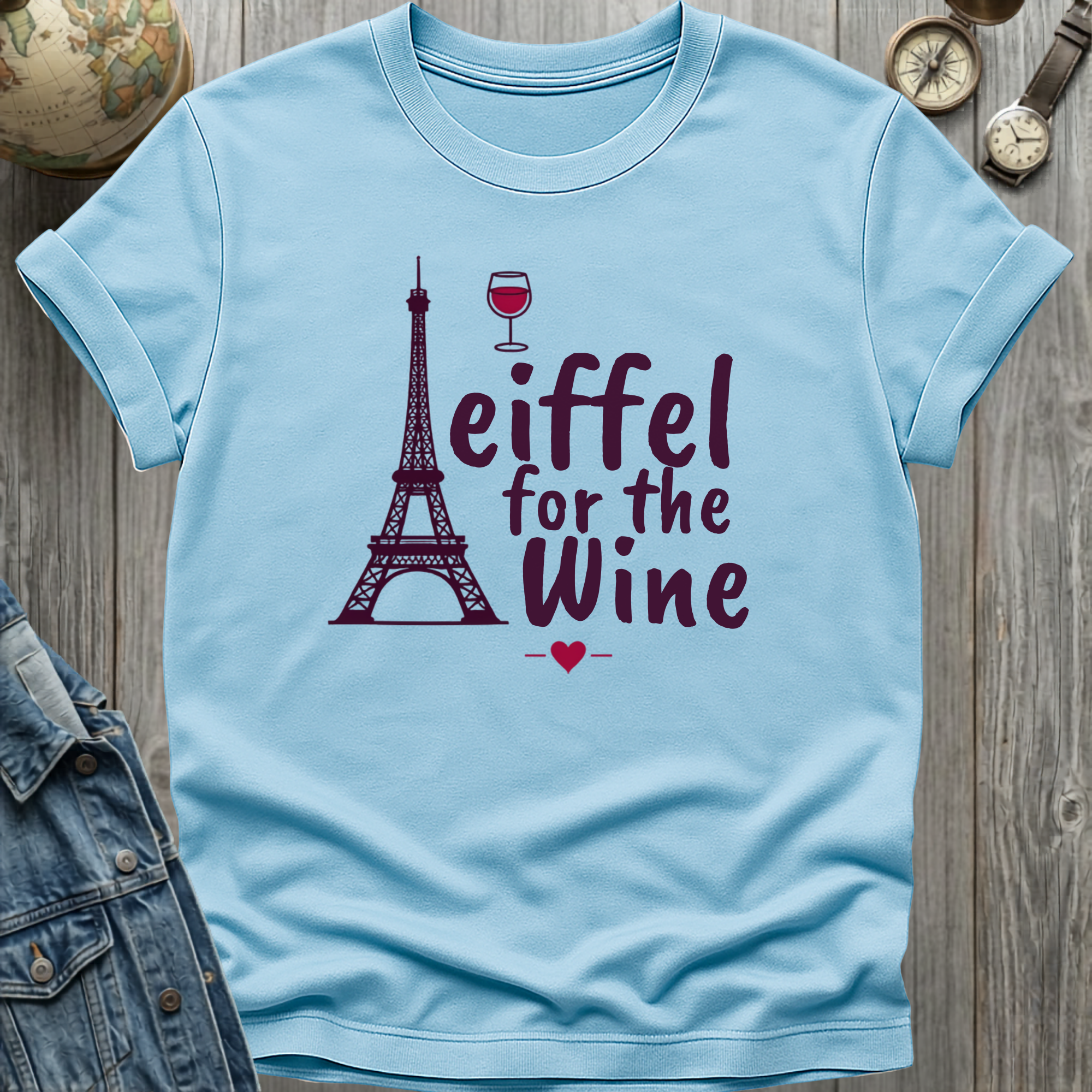 Eiffel Wine T-Shirt