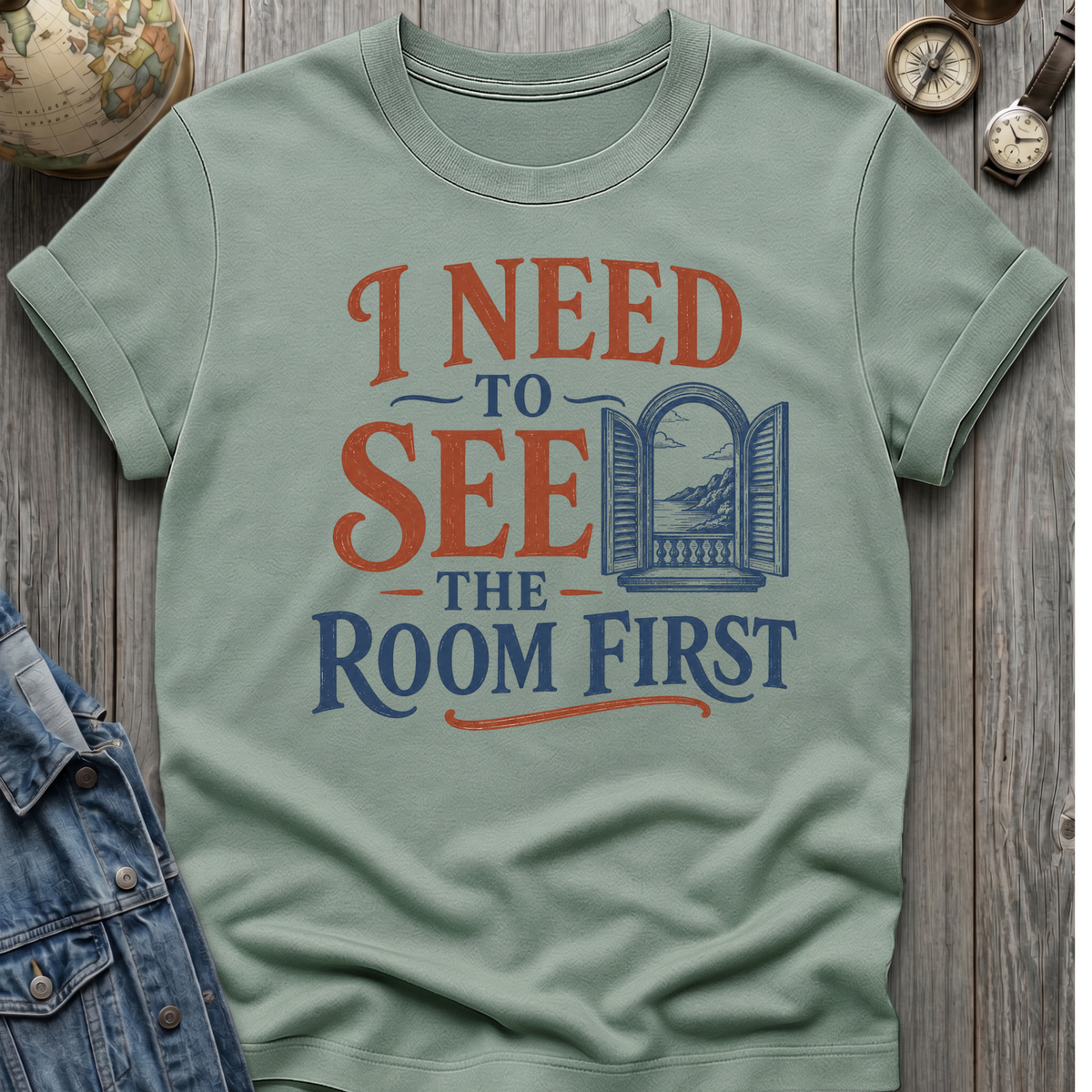 See Room First T-Shirt