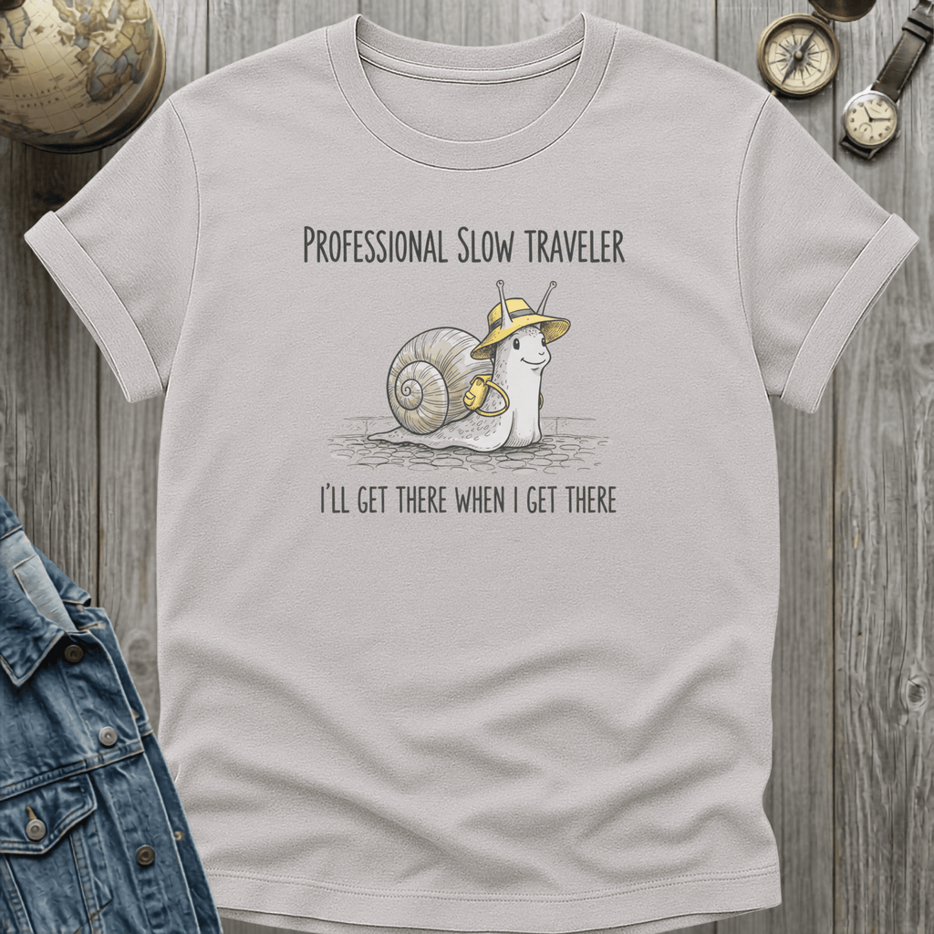Slow Traveler Snail T-Shirt