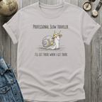 Slow Traveler Snail T-Shirt