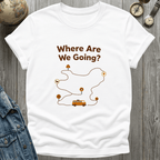 Where Are We Going Map T-Shirt