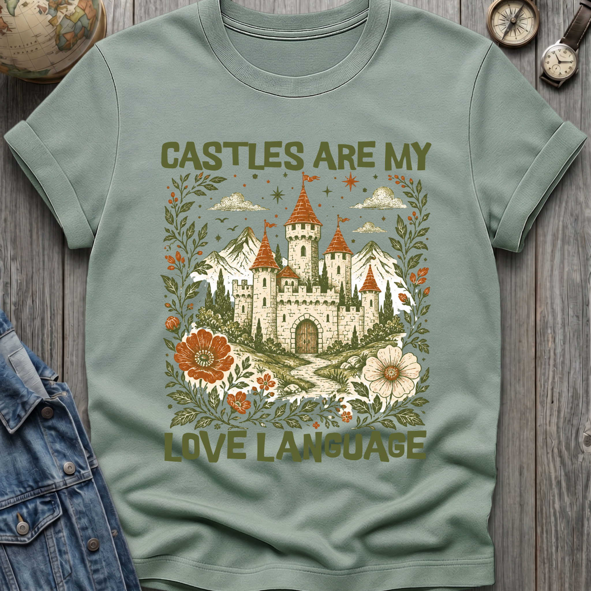 Castles Love T-Shirt