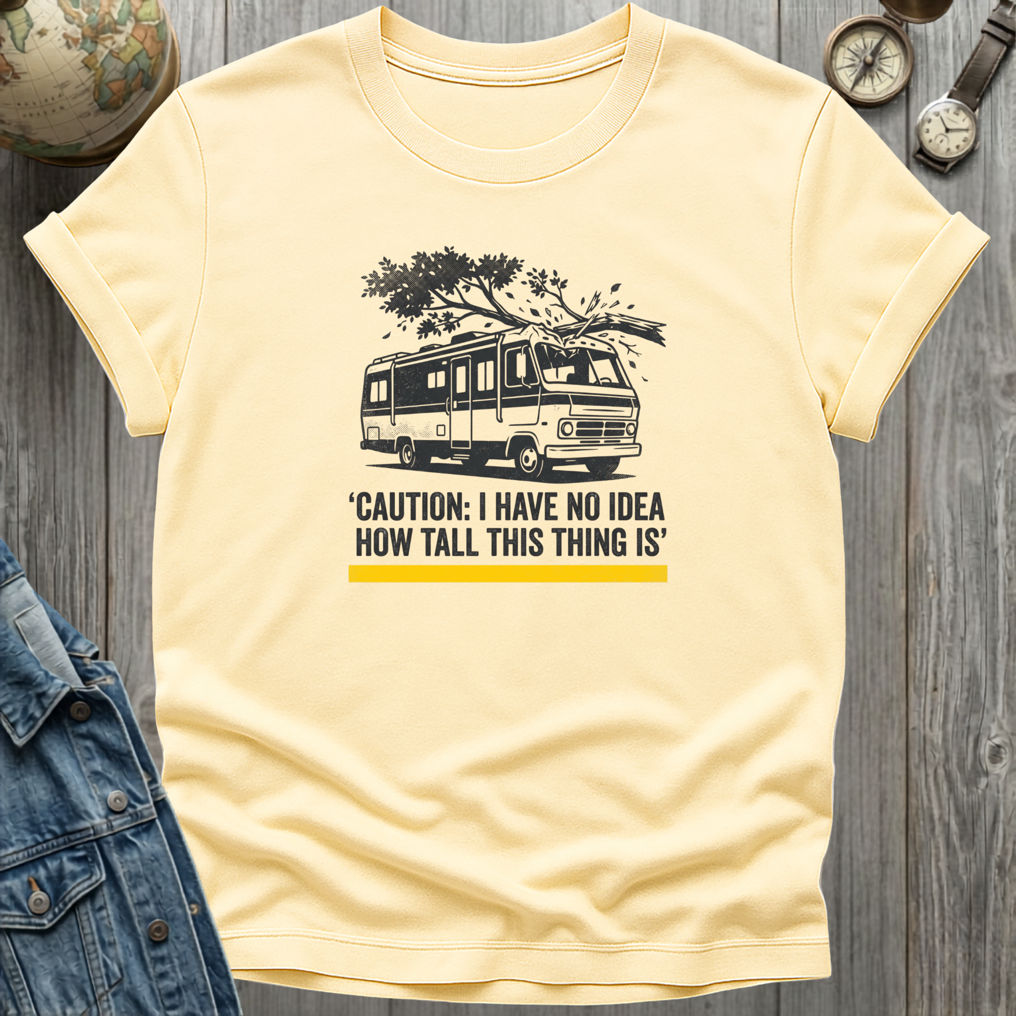 Caution No Idea T-Shirt
