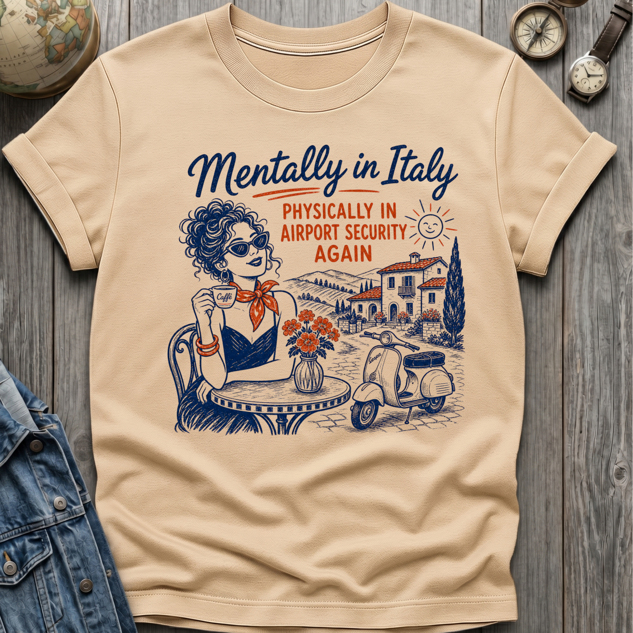 Airport Security Italy T-Shirt