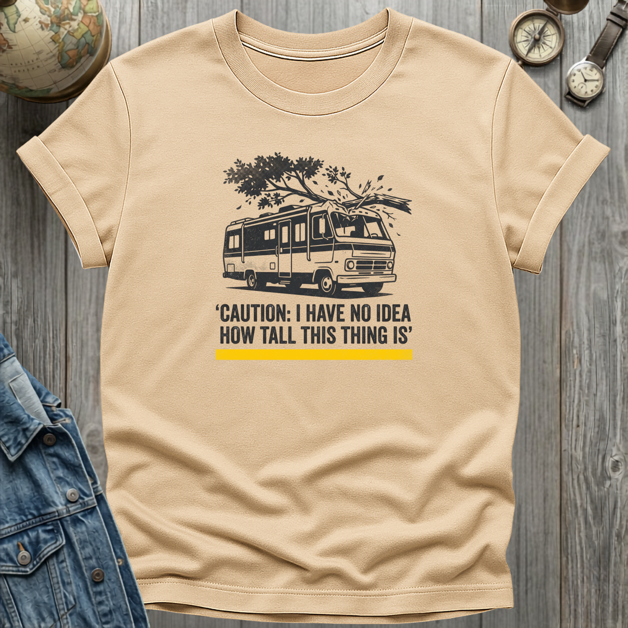 Caution No Idea T-Shirt
