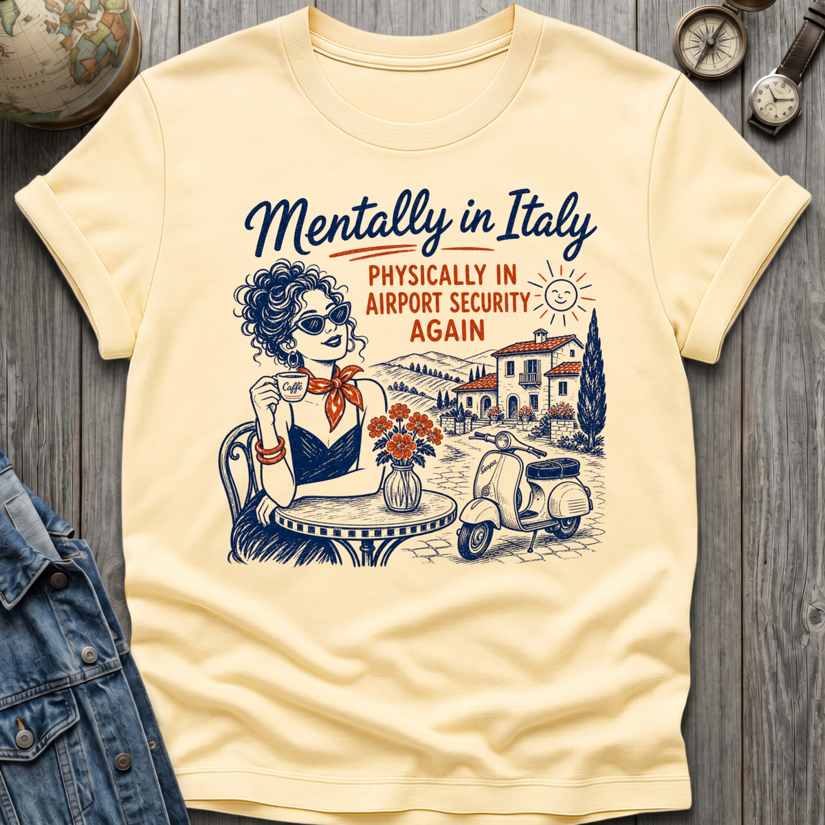 Airport Security Italy T-Shirt