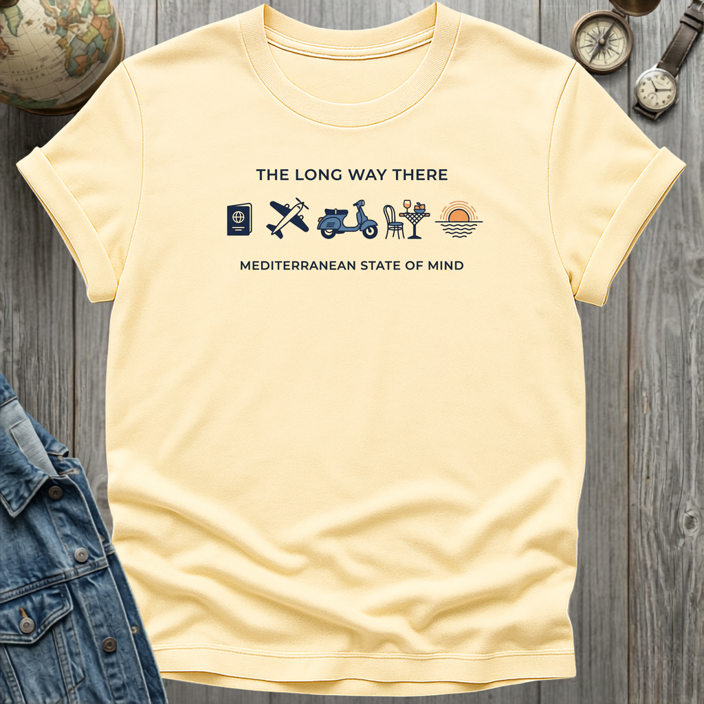 Med State of Mind T-Shirt Cornsilk / S