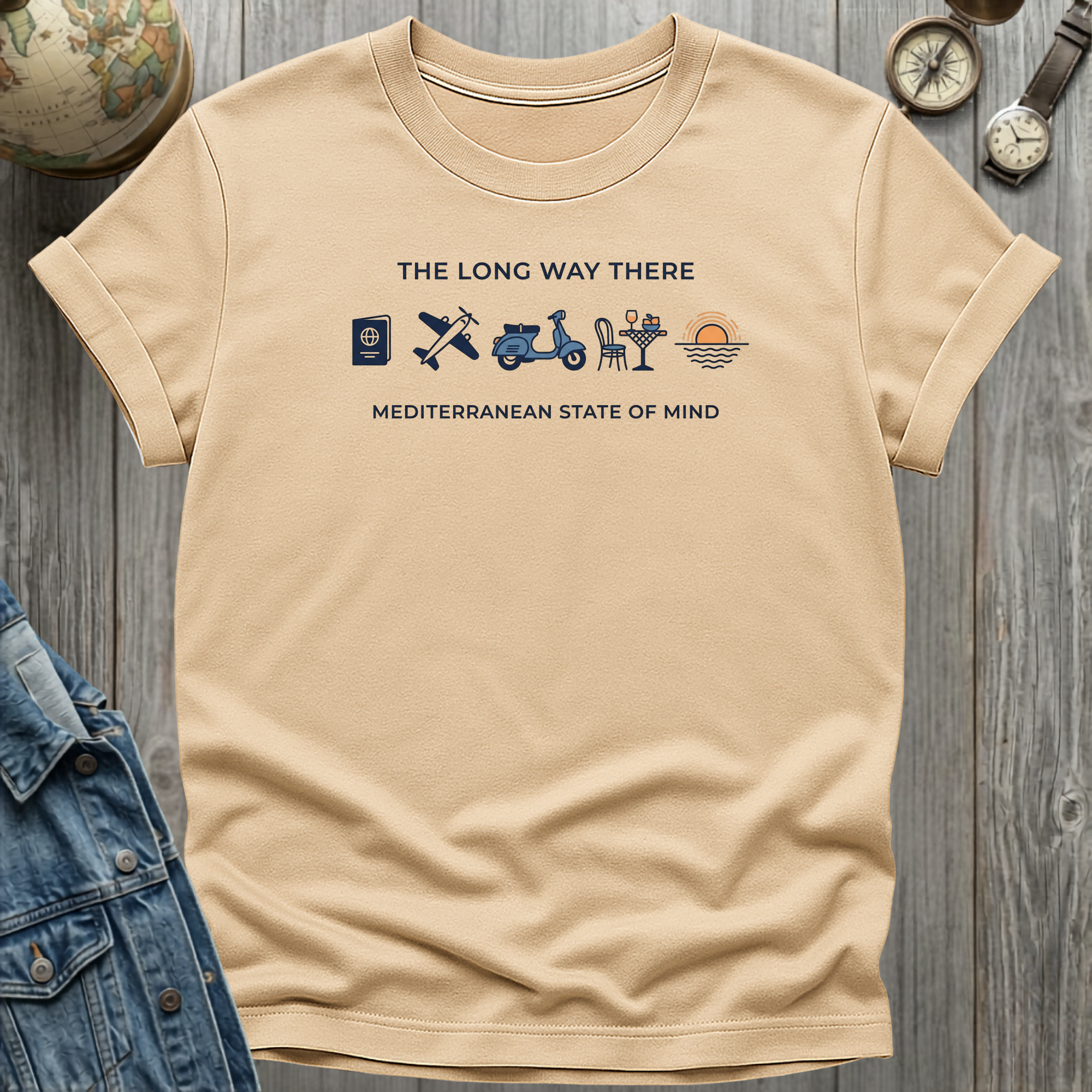 Med State of Mind T-Shirt Natural / S