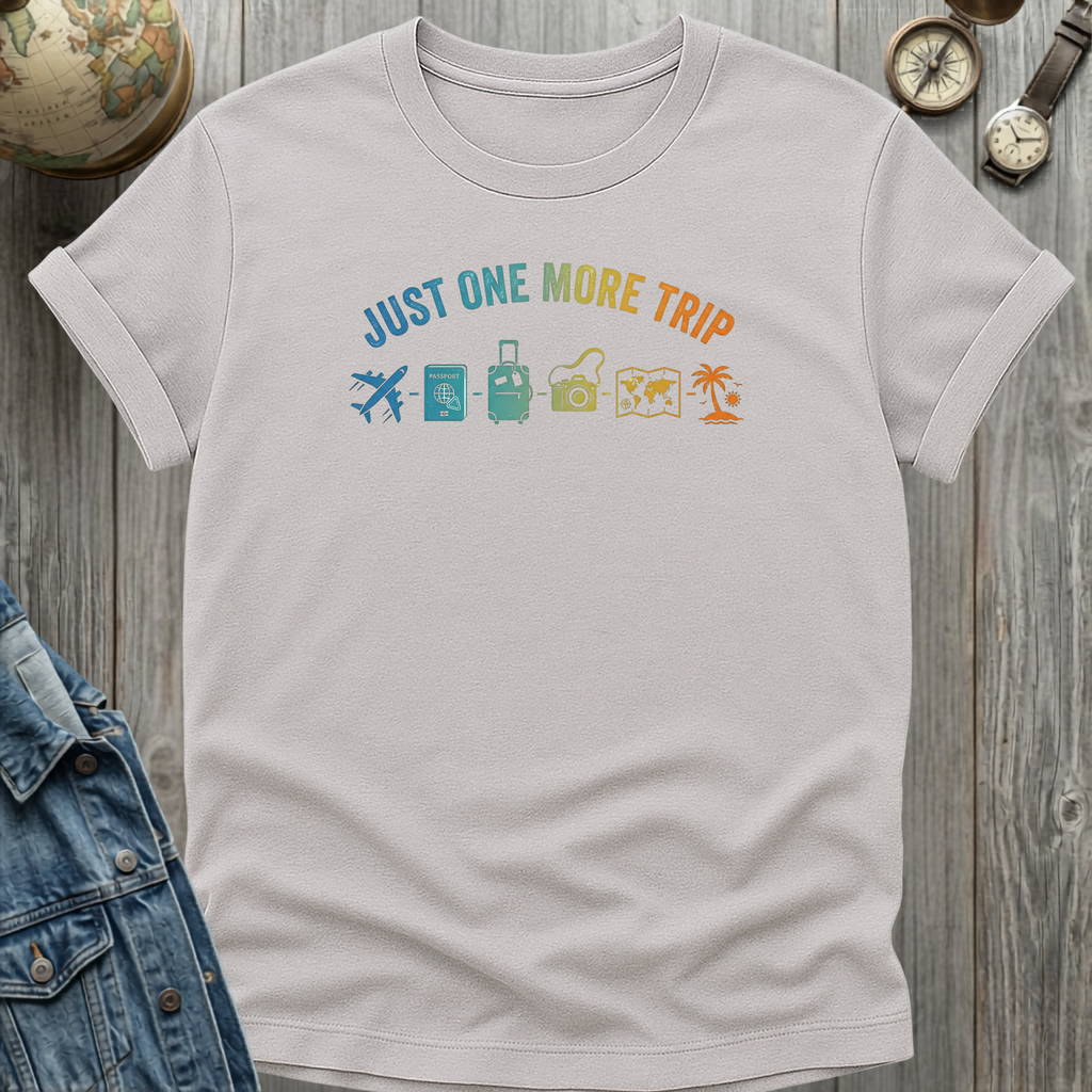 One More Trip T-Shirt Ice Grey / S