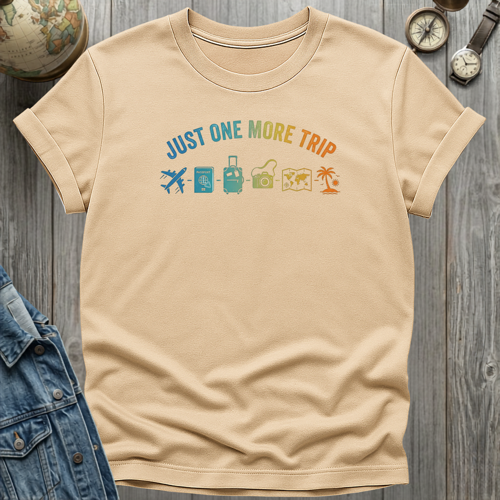 One More Trip T-Shirt Natural / S