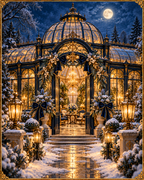 European Winter Elegance: Set of 6 Printable Wall Art Prints