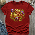 Quietly T-Shirt Cardinal Red / S