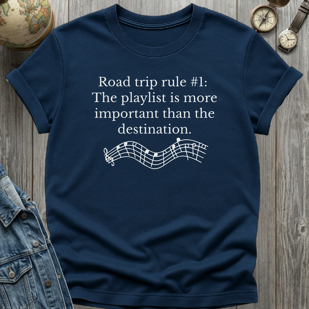 Road Trip Rule T-Shirt Indigo Blue / S