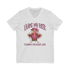 Best Eighties V-Neck T-Shirt