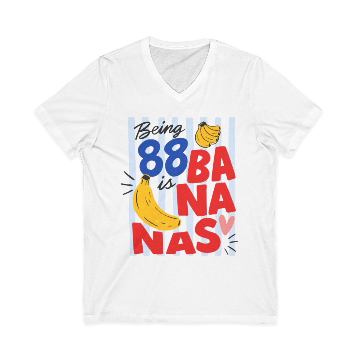 Bananas 88 V-Neck Tee
