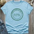 We Park Van T-Shirt Light Blue / S